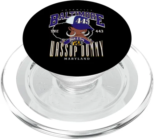 Miniatura 7 de 443 Area Code Baltimore Afro Roots PopSockets Adhesive PopGrip