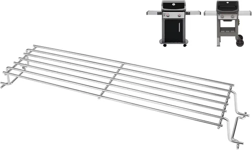 QuliMetal Rejilla de calentamiento de acero inoxidable para Weber Spirit 200 y Spirit II 200 Series, compatible con modelos E/S-210, E/S-220