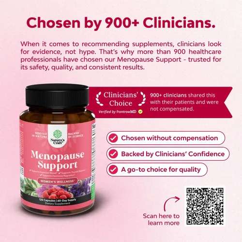 Miniatura 4 de Suplemento completo de hierbas para la menopausia para mujeres - Cápsulas de equilibrio hormonal femenino para sudores nocturnos, sofocos y cambios