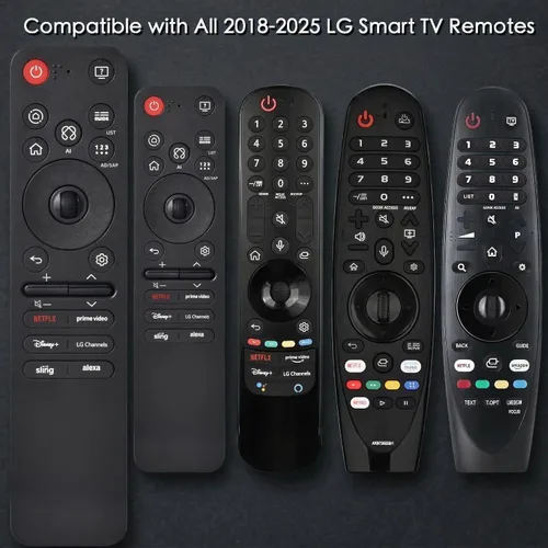 Miniatura 3 de Magic Remote para LG Smart TV, para todos los televisores 2019 a 2025, reemplazo universal AI Voice y control de puntero, 2 años de garantía