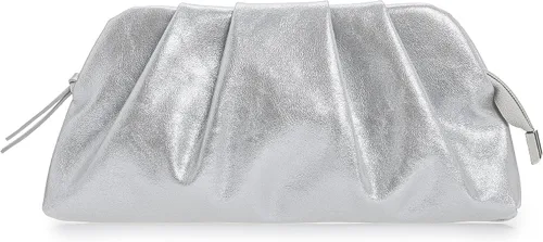 Miniatura 9 de CHARMING TAILOR Bolso tipo sobre elegante de cuero vegano suave con pliegues de PU para mujer