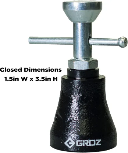 Miniatura 2 de GROZ 14100 Gato resistente de mecánico, Negro