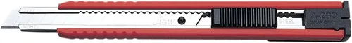 Miniatura 9 de NT Cutter - Cuchillo multiusos de agarre de aluminio fundido a presión de serie Premium Evolution PMG con bloqueo automático, hoja negra extra