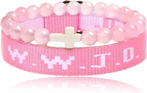 Miniatura 10 de YANCHUN Pulseras WWJD What Would Jesus Do Bracelets
