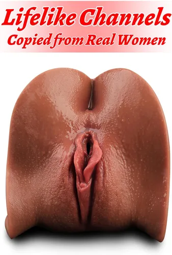 Miniatura 3 de Coño de bolsillo para masturbador masculino, muñeca sexual con vagina texturizada realista y ano apretado, juguete sexual para hombres masturbación