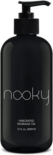 Miniatura 5 de Aceite de masaje Nooky con aceite de coco fraccionado para masaje 16 onzas (sin fragancia)