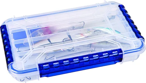 Flambeau Outdoors Caja impermeable Tuff Tainer - Caja de almacenamiento para señuelos de pesca, aparejos y equipo, la caja de aparejos Tuff Tainer