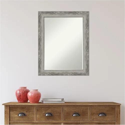 Miniatura 7 de Amanti Art Espejo de baño de bronce para sobre el fregadero, espejo rectangular de bronce Vogue de 31 x 25 pulgadas, marco tradicional medio, se