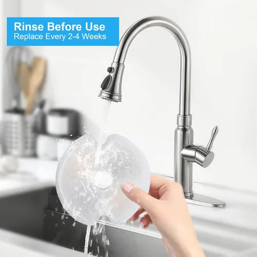 Miniatura 6 de Filtros de fuente de agua para gatos, 8 paquetes de filtros de carbono de repuesto para fuente automática de mascotas, fuente de agua de acero