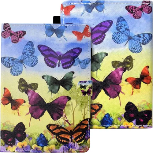 Miniatura 9 de Funda delgada de 6 pulgadas para Kindle Paperwhite (10ª generación, versión 2018) – Funda de piel sintética para tarjetas y ranuras para efectivo