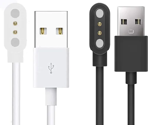 Miniatura 10 de Lamshaw Compatible con TOOBUR IDW16 - Cargador de reloj inteligente, cable USB magnético, 1 unidad, rosa, macho a hembra, redondo, 5 pines, 5