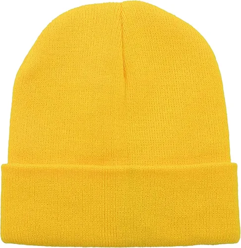 Miniatura 26 de UTTPLL Gorros de punto cálidos para bebé, gorro grueso y suave para niño y niña, gorro acanalado con puños para niños y niñas