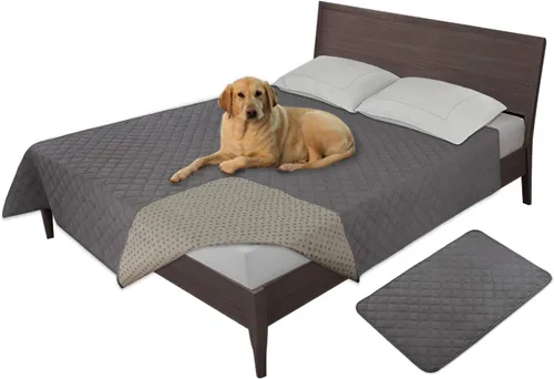 Miniatura 20 de Easy-Going - Funda impermeable 100% para cama de perro, manta antideslizante para mascotas para muebles, funda lavable para sofá, funda de repuesto