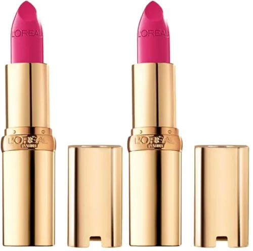 Miniatura 17 de L'Oreal Paris Colour Riche Original - Lápiz labial cremoso e hidratante satinado con aceite de argán y vitamina E, volcánico, 1 unidad