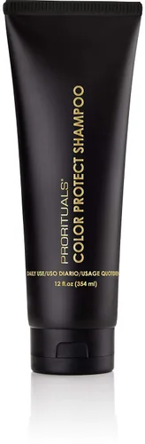 Prorituals Champú Color Protect para cabello tratado con color, natural, champú seguro para mujeres y hombres, sin sulfatos, 12 onzas líquidas