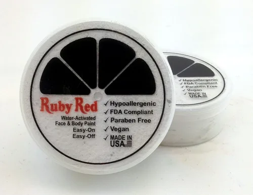 Miniatura 27 de Ruby Red Paint, Inc. 75MP711 Pintura facial, 2.5 fl oz, Pearl Aster Aster Perla