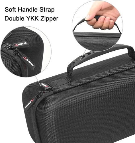 Miniatura 3 de RLSOCO Funda rígida para altavoz Bluetooth portátil Marshall Middleton II/Middleton Diseño compacto con cremallera YKK y protección contra Funda