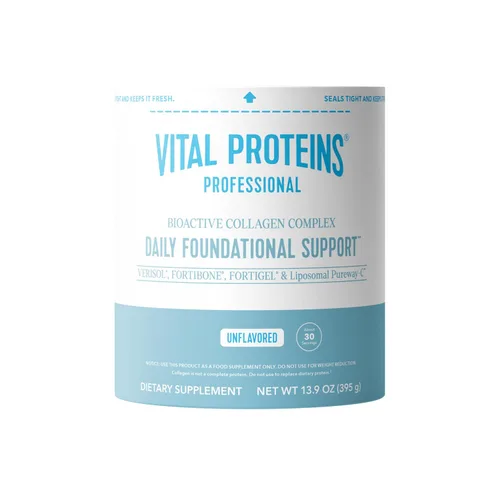 Vital Proteins® Apoyo básico diario profesional, 0.42 oz de péptidos de colágeno bioactivo, reduce las líneas finas y arrugas, apoya la movilidad de