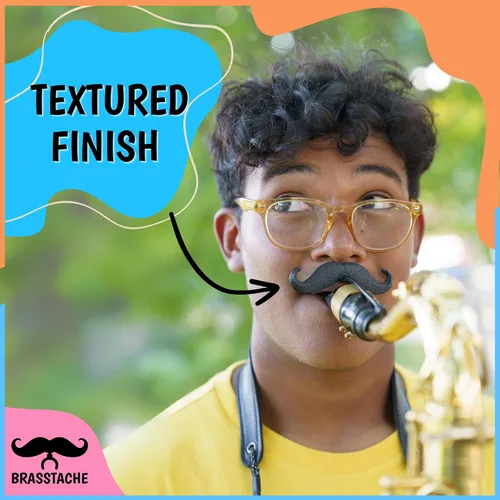 Miniatura 4 de Sax-stache - Bigote con clip para saxofón (Alto)