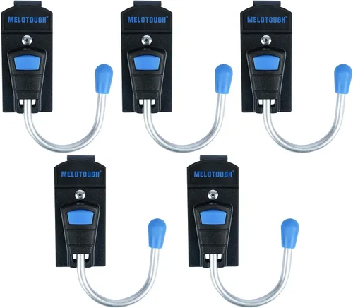 Miniatura 11 de MELOTOUGH Funda para herramientas con gancho para cinturón de herramientas con clip de metal para cinturón de trabajo (azul)