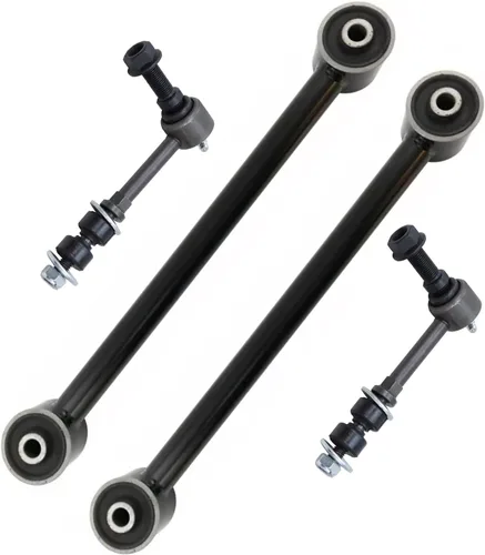 Miniatura 63 de Detroit Axle - Brazos de control superiores traseros para Chrysler 300 Dodge Challenger Charger Magnum, reemplazo del conjunto de brazos de control
