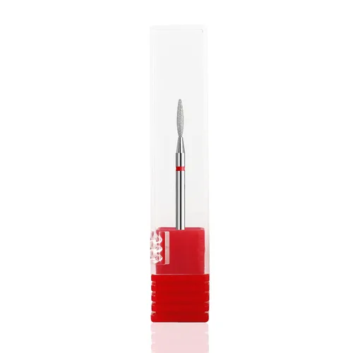 Miniatura 7 de Broca de uñas de carburo de diamante cono broca de limpieza de cutículas Herramienta de archivo de manicura de repuesto para arte de uñas eléctrico
