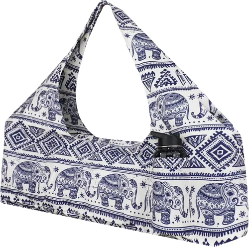 Miniatura 11 de Bolsa grande para esterilla de yoga, bolsas y portabebés se adapta a todo lo que necesitas, bolsa de transporte con correa para esterilla de yoga