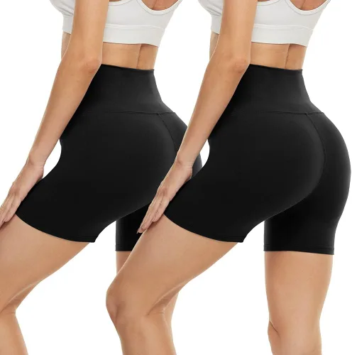 Miniatura 13 de CAMPSNAIL - Pantalones cortos de yoga para mujer, 3"/5"/8" de cintura alta con control de abdomen, pantalones cortos de elastano para voleibol, yoga