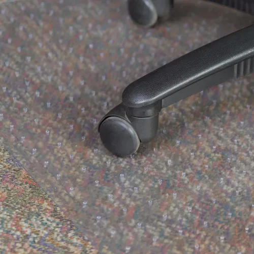 Miniatura 3 de Romig Alfombra transparente para silla de oficina (36 x 48 pulgadas), superficie antideslizante con labio, protector de suelo duradero para silla