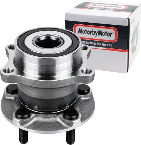 MotorbyMotor 512401 Conjunto de cojinete de rueda trasera y cubo Compatible con Subaru Outback Forester Impreza Legacy Crosstrek WRX STI BRZ, Scion