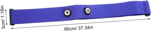 Miniatura 2 de Banda de pecho para monitor de frecuencia cardíaca Cinturón de pecho multifunción Correa de pecho Correa elástica Monitor de frecuencia cardíaca