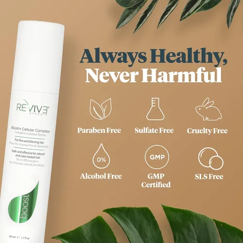 Miniatura 6 de Reviv3 Procare Biotina para folículos capilares – Complejo de crecimiento capilar de biotina que protege de los rayos UV – Potenciador de raíces