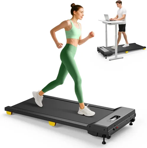 UREVO Almohadilla para caminar, caminadora portátil debajo del escritorio, almohadilla de 2.5 HP para caminadora para el hogar y la oficina, máquina