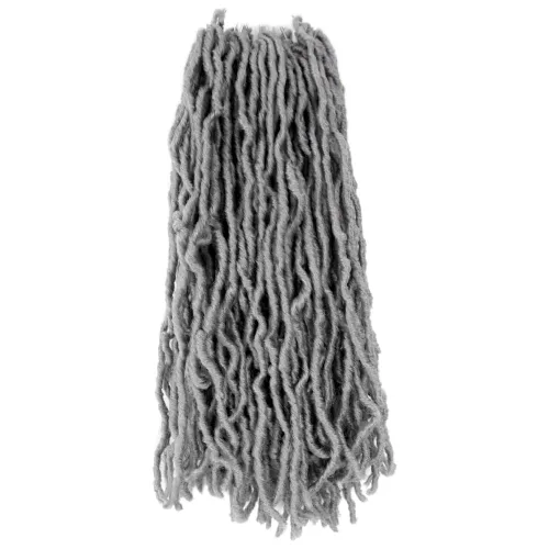 Miniatura 10 de Niseyo Rastas de pelo sintético de ganchillo de 24 pulgadas, 6 paquetes de extensiones de cabello sintético lacio de ganchillo largo