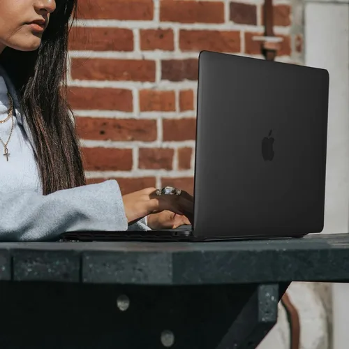 Miniatura 3 de EooCoo Funda rígida compatible con MacBook Air de 13.3 pulgadas M1 Chip 2021-2018 con pantalla Retina, funda protectora de plástico Air de 13.3