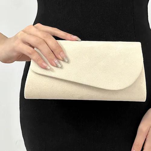 Miniatura 2 de YYW Bolso de mano para mujer, bolso de mano de noche, elegante bolso cruzado de terciopelo para fiesta, boda, baile de graduación