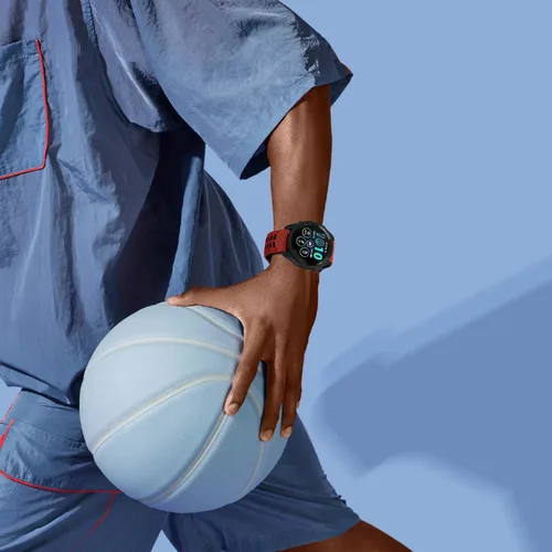 Miniatura 2 de ISABAKE Compatible con Garmin Vivoactive 4/Venu 2/Forerunner 255 265 Bandas, correa de silicona deportiva para Samsung Galaxy Watch 3 1.772 Rojo