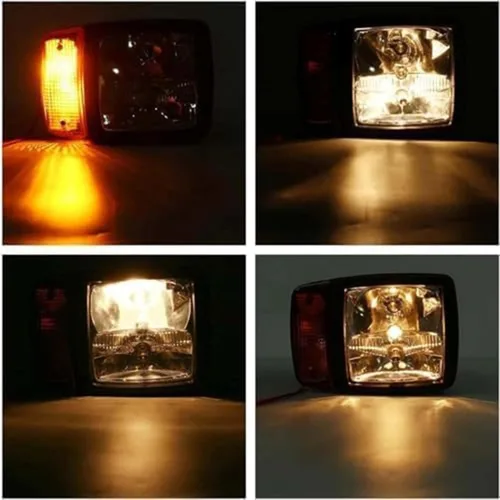 Miniatura 5 de Faros retroexcavadoras cargadoras de faros delanteros JCB luces de cabeza Indicador apto para varios modelos adecuado para JCB Universal 3C 3CX 3D