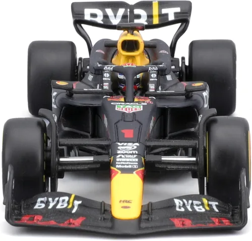 Miniatura 2 de Bburago 1:43 2024 Modelo de Carrera Oracle Red Bull RB20 con Casco, Verstappen #1