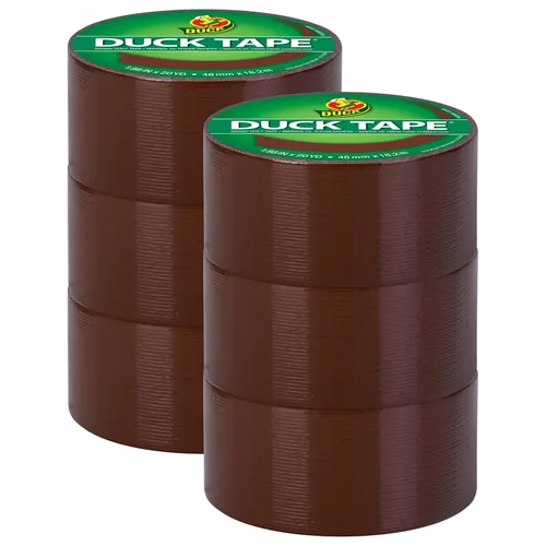 Miniatura 26 de Duck Tape - 283138 cinta adhesiva de color violeta, 1.88 pulgadas x 20 yardas cada rollo, 3 rollos Púrpura