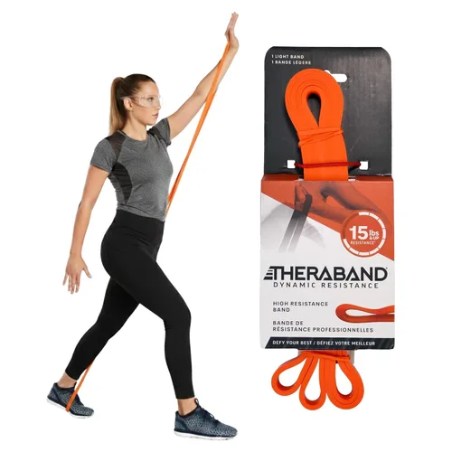Miniatura 13 de THERABAND High Resistance Band - Elastic Super Bands for Improving Flexibility, Injury Rehab, & Full Body Workouts - Heavy Duty Stretch Bands for