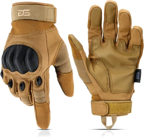 Miniatura 8 de Glove Station Guantes tácticos para hombre – Equipo de utilidad para pantalla táctil con protección dura de nudillos utilizados en motocicleta