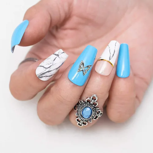 Miniatura 5 de WOKOTO 100 dijes de uñas de mariposa plateada para uñas acrílicas, joyería de mariposa 3D, joyería de uñas para uñas acrílicas, arte de mariposa 3D