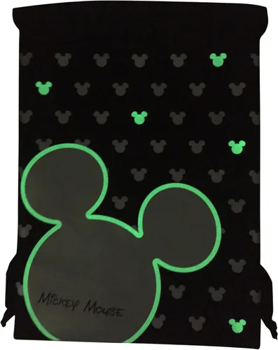 Miniatura 7 de Disney Mickey Mouse Glow in the Dark Mochila con cordón (4 unidades), incluye 2 cordones y 2 pulseras