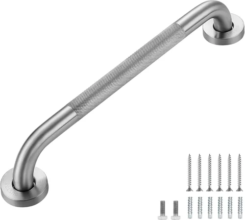 Miniatura 30 de Barras de agarre para ducha, paquete de 2 asas antideslizantes de ducha de 16 pulgadas para ancianos, barra de seguridad para ducha, barras