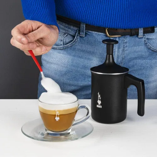 Miniatura 8 de Bialetti 00AGR395 Tutto Crema Espumador de Leche, Negro