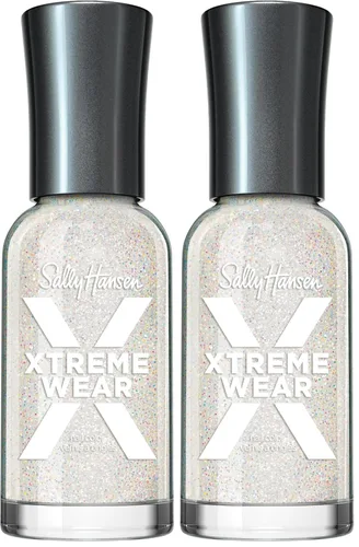 Miniatura 84 de Sally Hansen Xtreme Wear Esmalte de uñas, sin rayas, acabado brillante, color de uñas de larga duración, color blanco, 0.4 onzas líquidas