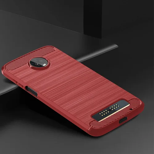 Miniatura 6 de Asuwish Funda protectora para Moto Z3 / Z3 Play con protector de pantalla de vidrio templado y delgada y suave TPU accesorios de celda protectora