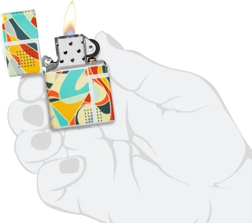 Miniatura 6 de Zippo Pinturas Abstractas Diseño Color 540 Encendedor De Bolsillo