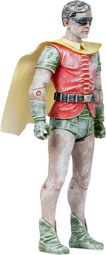 Miniatura 7 de McFarlane Toys - Figura de acción DC Retro Wax Robin (Batman 66') de 6 pulgadas